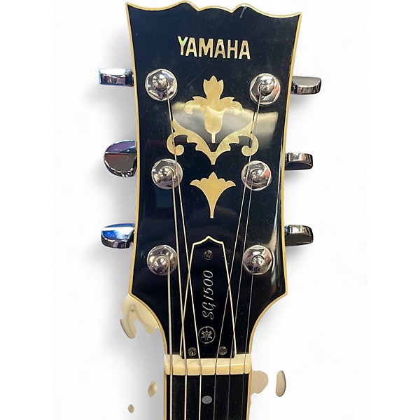 Vintage 1975 Yamaha SG1500 Black Solid Body Electric Guitar