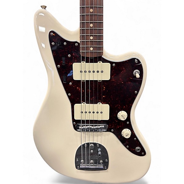 Used Fender Vintera 60s Jazzmaster Olympic White Solid Body Electric Guitar