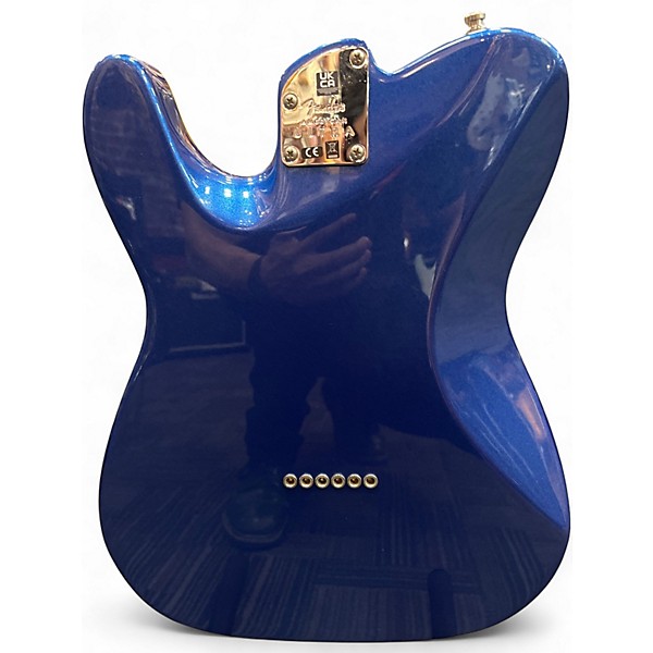 Used Fender American Ultra Telecaster Blue Solid Body Electric Guitar