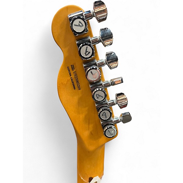 Used Fender American Ultra Telecaster Blue Solid Body Electric Guitar