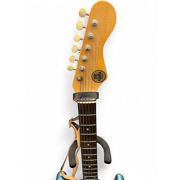 Vintage 1960s Kapa Challenger Blue Solid Body Electric Guitar