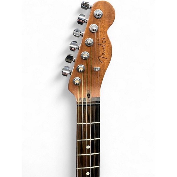 Used Fender Acoustasonic Player Telecaster Vintage Natural Acoustic Electric Guitar