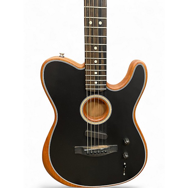 Used Fender Acoustasonic Player Telecaster Vintage Natural Acoustic Electric Guitar
