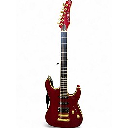 Used Samick SMX3 Candy Apple Red Solid Body Electric Guitar