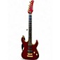 Used Samick SMX3 Candy Apple Red Solid Body Electric Guitar thumbnail