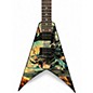 Used Dean Dave Mustaine Signature V United Abomination Custom Graphic Solid Body Electric Guitar