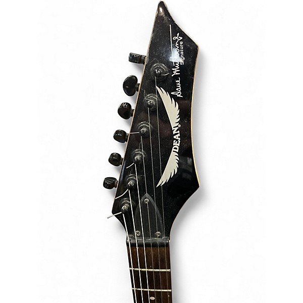 Used Dean Dave Mustaine Signature V United Abomination Custom Graphic Solid Body Electric Guitar