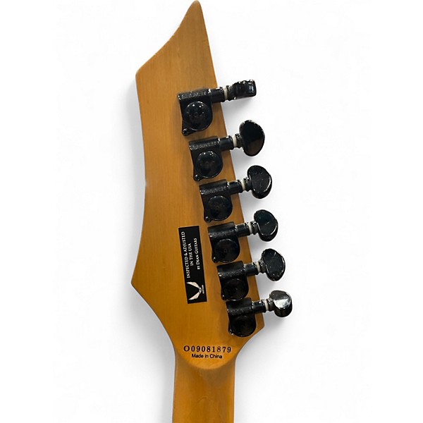 Used Dean Dave Mustaine Signature V United Abomination Custom Graphic Solid Body Electric Guitar