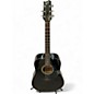 Used Fender gemini 3 Black Acoustic Guitar thumbnail