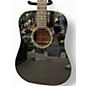 Used Fender gemini 3 Black Acoustic Guitar