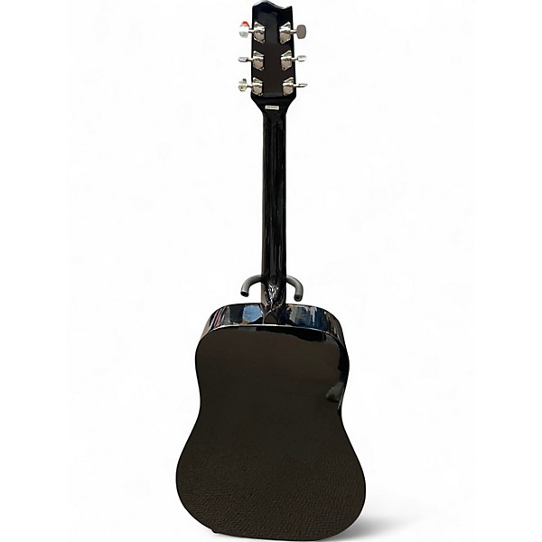 Used Fender gemini 3 Black Acoustic Guitar