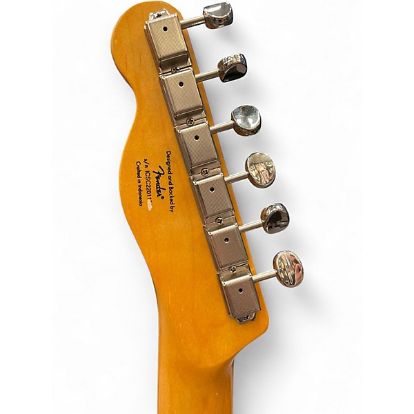 Used Squier thinline telecaster 2 Color Sunburst Solid Body Electric Guitar