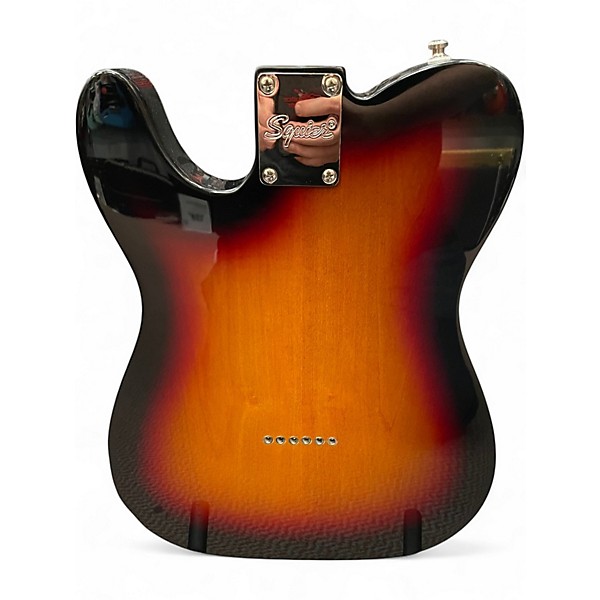 Used Squier thinline telecaster 2 Color Sunburst Solid Body Electric Guitar