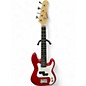 Used Glarry gp Cherry Electric Bass Guitar thumbnail