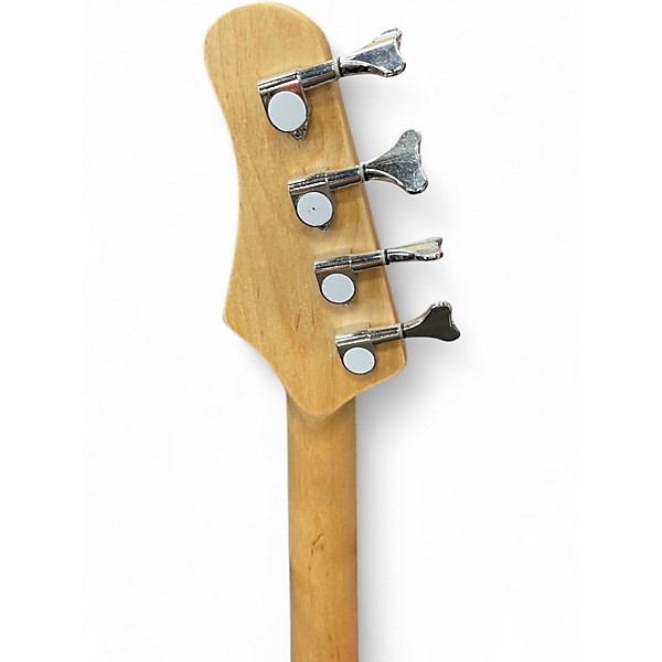 Used Glarry gp Cherry Electric Bass Guitar