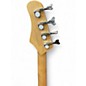 Used Glarry gp Cherry Electric Bass Guitar