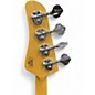 Used Schecter Guitar Research Diamond P Custom Classic White Electric Bass Guitar