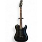 Used 2002 Squier Double Fat Telecaster Deluxe Altantic Metallic Blue Solid Body Electric Guitar thumbnail