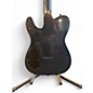 Used 2002 Squier Double Fat Telecaster Deluxe Altantic Metallic Blue Solid Body Electric Guitar