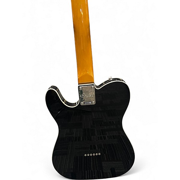 Used Squier CLASSIC VIBE BARITONE TELECASTER Black Solid Body Electric Guitar