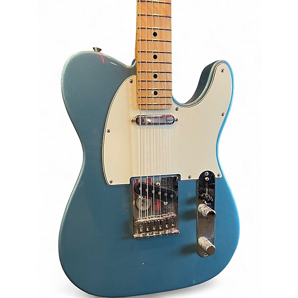Used 2020 Fender Player Telecaster Tidepool Blue Solid Body Electric Guitar