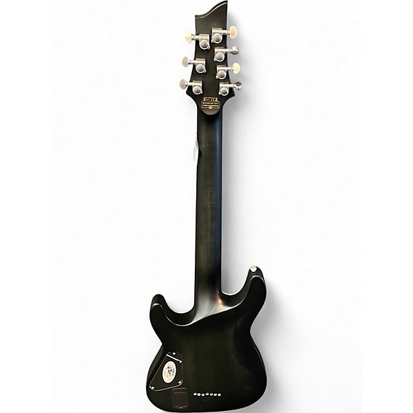 Used Schecter Guitar Research C7 Platinum Black Solid Body Electric Guitar