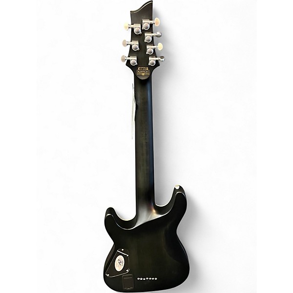 Used Schecter Guitar Research C7 Platinum Black Solid Body Electric Guitar