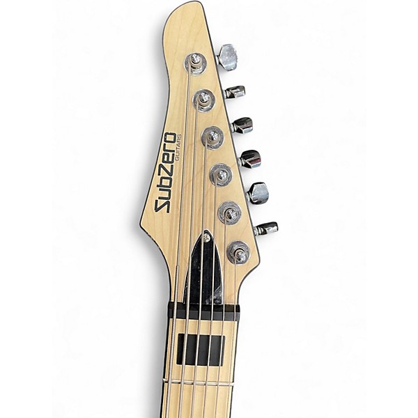 Used Subzero Guiatrs ROGUE VI White Baritone Guitars