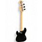 Used Squier Affinity Series Precision Bass PJ Black Electric Bass Guitar