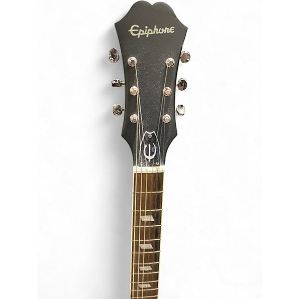 Used Epiphone Casino Green Hollow Body Electric Guitar