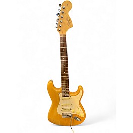 Used Squier Affinity Stratocaster Natural Solid Body Electric Guitar