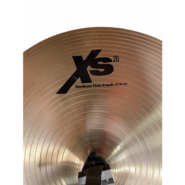 Used SABIAN 18in XS20 Medium Thin Crash Cymbal