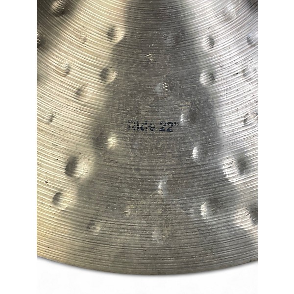Used Paiste 22in Prototype Mini Bell Ride Cymbal