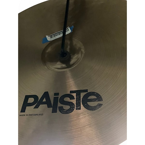 Used Paiste 22in Prototype Mini Bell Ride Cymbal