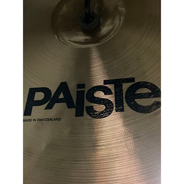 Used Paiste 22in Prototype Mini Bell Ride Cymbal