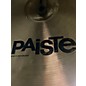 Used Paiste 22in Prototype Mini Bell Ride Cymbal