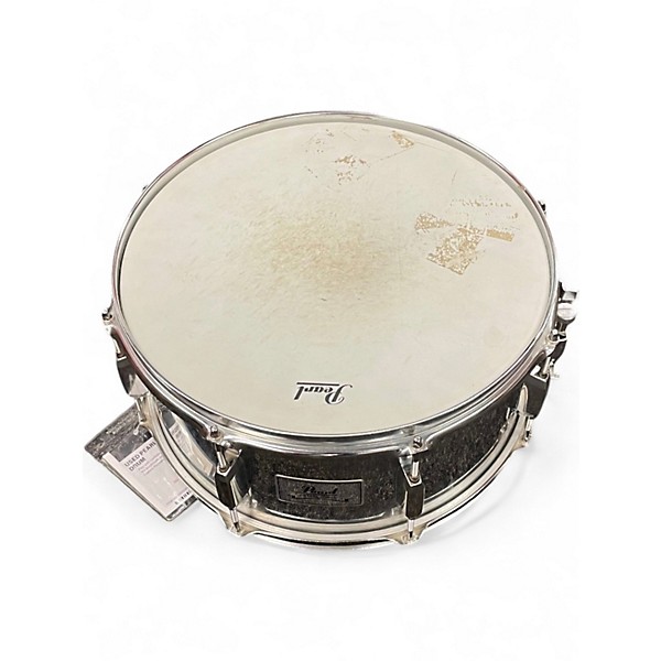 Used Pearl 5.5X14 Steel Shell Silver Drum