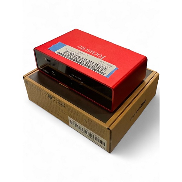 Used Focusrite Scarlett Solo Gen 3 Audio Interface