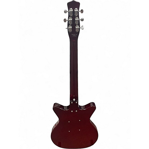 Used Danelectro 59 NOS+ Metallic Red Solid Body Electric Guitar