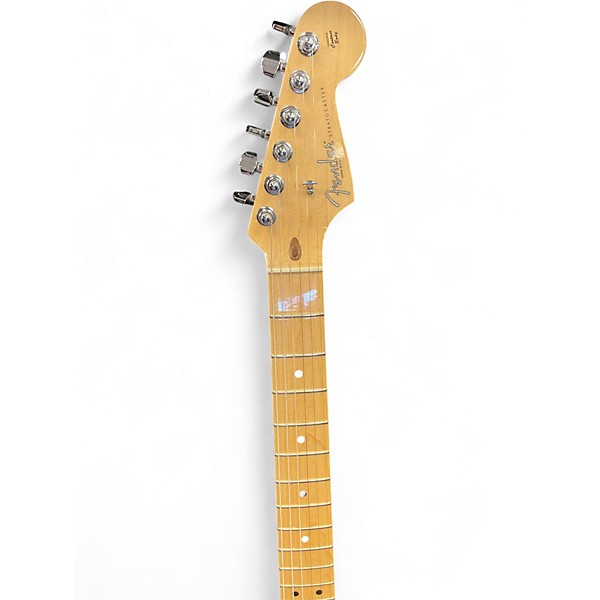 Used Fender American Standard Stratocaster Black Solid Body Electric Guitar
