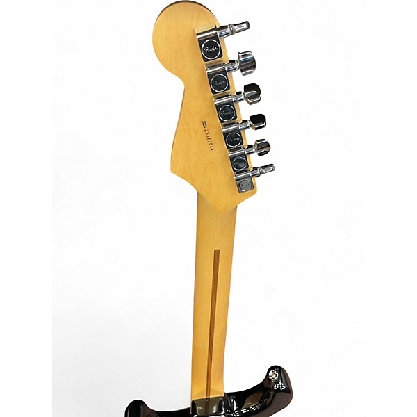 Used Fender American Standard Stratocaster Black Solid Body Electric Guitar