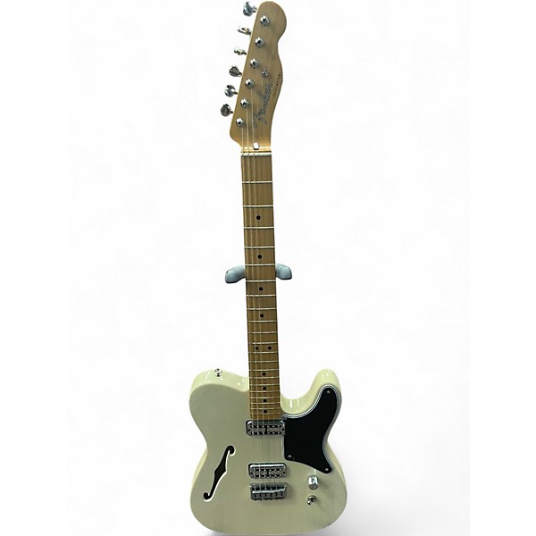 Used Fender Cabronita Telecaster Thinline White Blonde Hollow Body Electric Guitar