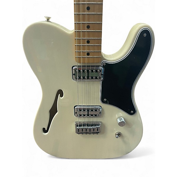 Used Fender Cabronita Telecaster Thinline White Blonde Hollow Body Electric Guitar