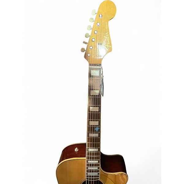 Used Fender Kingman SCE Natural Acoustic Electric Guitar