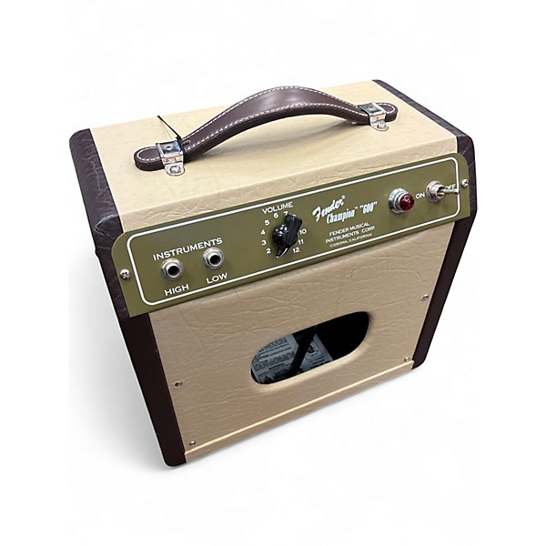 Used Fender Champion 600 5W 1X6 Tube Guitar Combo Amp