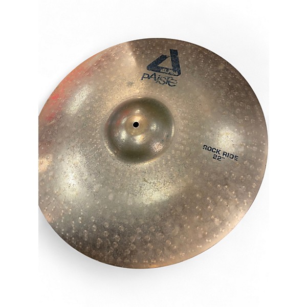 Used Paiste 22in Rock Ride Cymbal