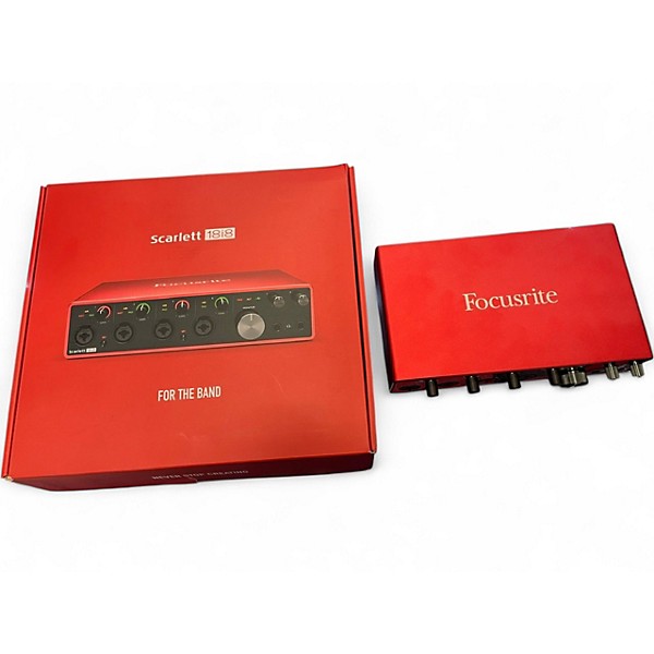Used Focusrite Scarlett 18i8 Gen 3 Audio Interface