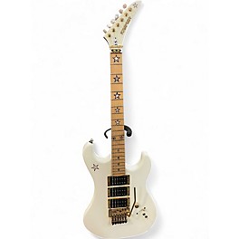 Used Kramer Jersey Star White Solid Body Electric Guitar