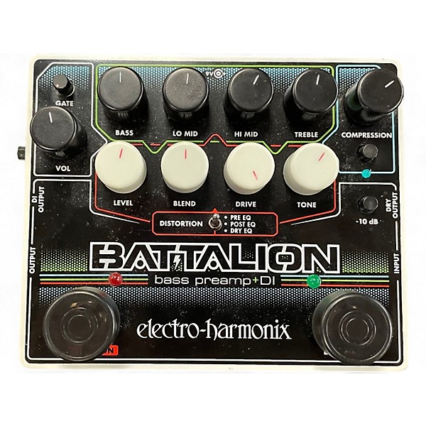 Used Electro-Harmonix Battalion Bass Effect Pedal