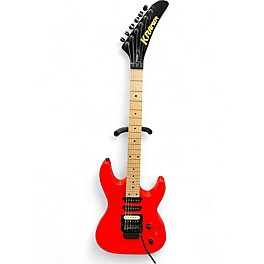 Used Kramer STRIKER Red Solid Body Electric Guitar